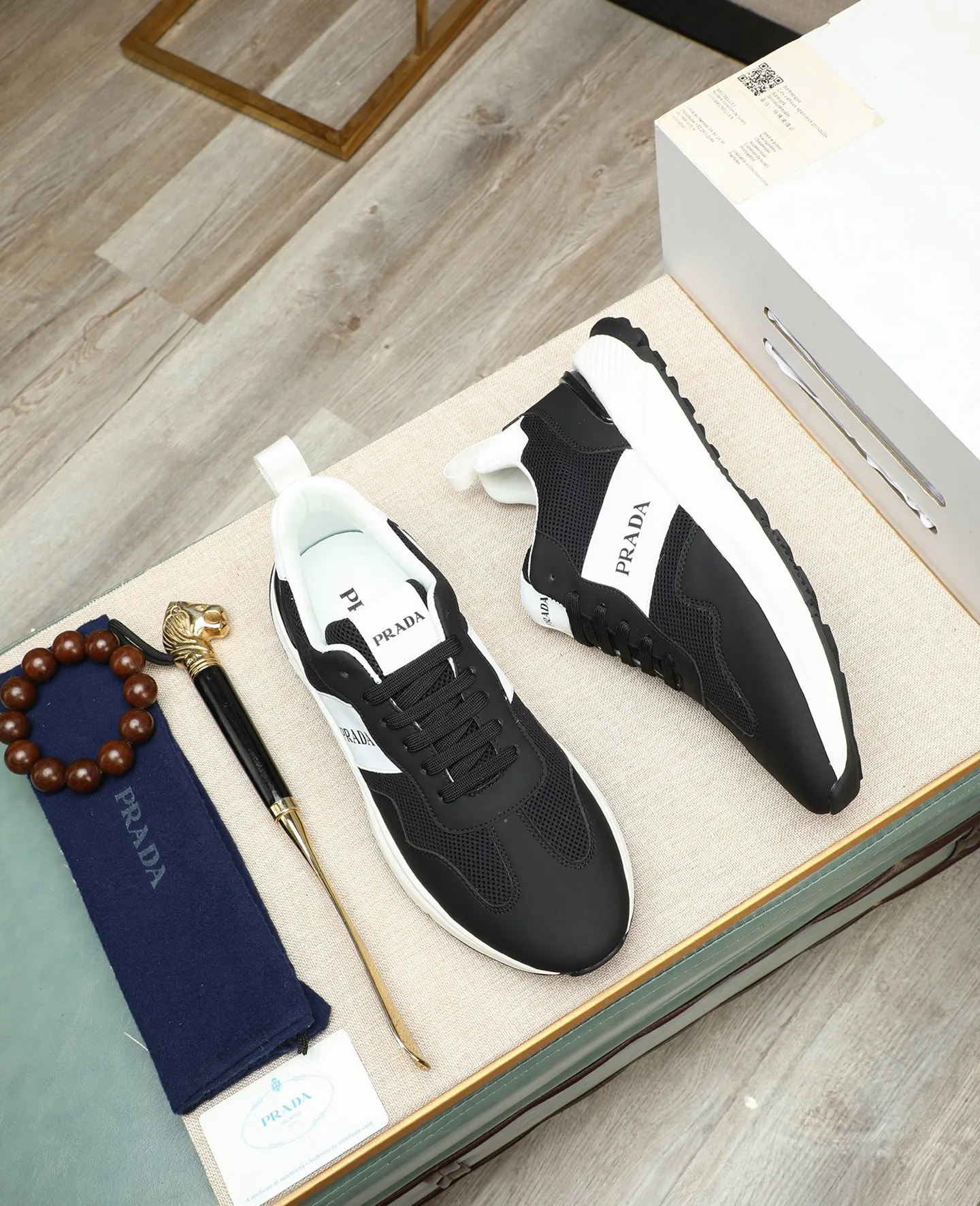 Men's men's shoes💰460🌹🌹[PRADA—Prada] new model🙈original replica! 👟👟👟The uppers are made of top-notch workmanship from Italy🇮🇹Imported calfskin❗️Genuine leather lining@Suitable for travel, the original version has an enlarged engraved sole, making it suitable for all kinds of travel, showing low-key luxury. Let quality speak for itself. Color: Size: 38-44